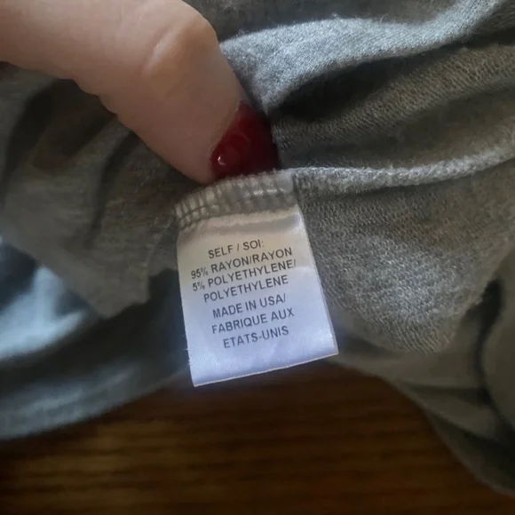 Haute Hippie Grey Hoodie - Picture 3 of 4